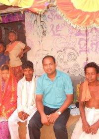 At a Juang tribal Marriage, Keonjhar