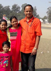 At Chandipur Sea beach, Baleswar