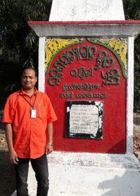 At Inchudi, historical salt revolution site, Remuna, Baleswar