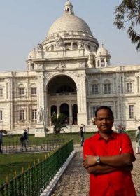 At Victoria Memorial