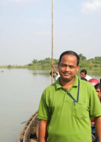 At Aradi Ghat, River Baitarani