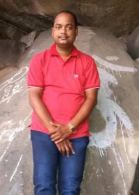 At Luipa cave, Udala, Mayurbhanj